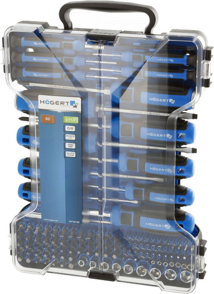 Изображение товара Набор отверток Hoegert HT1S102 (102шт)