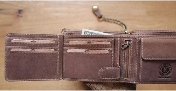 Изображение товара Портмоне Klondike 1896 Harry Deer / KD1015-02 (светло-коричневый)