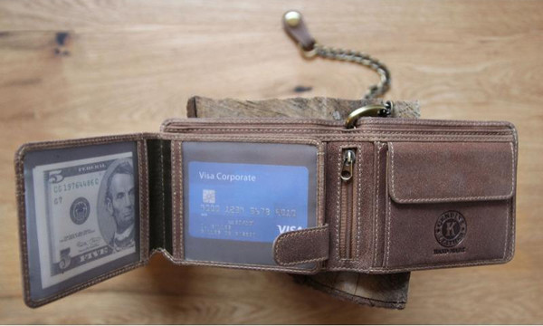 Изображение товара Портмоне Klondike 1896 Harry Deer / KD1015-02 (светло-коричневый)