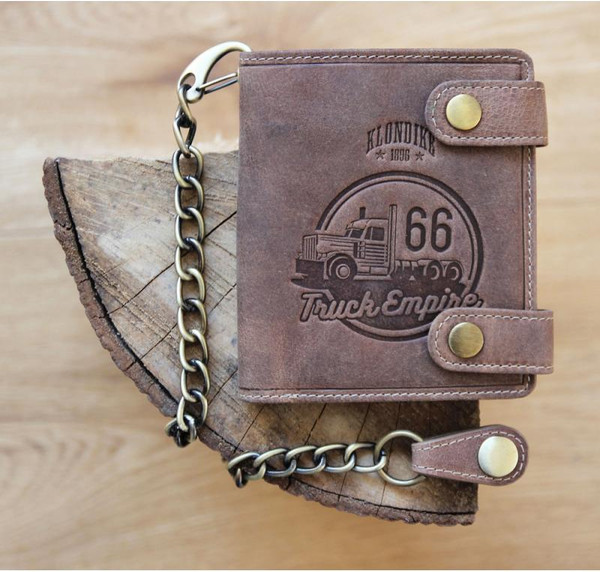 Изображение товара Портмоне Klondike 1896 Tim Truck / KD1026-02 (светло-коричневый)