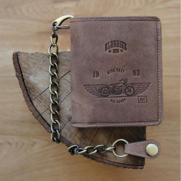 Изображение товара Портмоне Klondike 1896 Wayne Bike / KD1022-02 (светло-коричневый)