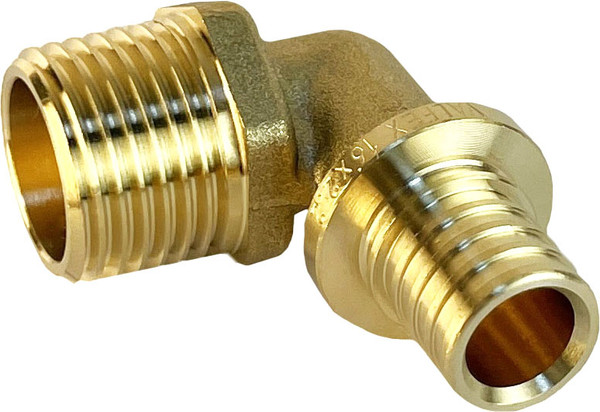 Изображение товара Угольник соединительный Valfex Надвижной 16(2.2)x3/4" / VF.453.AF.016034