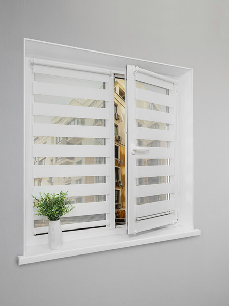 Изображение товара Рулонная штора Lm Decor Грация ДН LB 10-01 120x170 (белый)