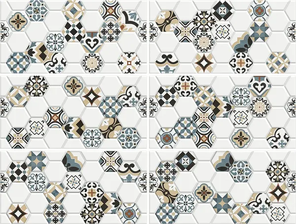 Изображение товара Плитка NewTrend Edelweiss Pattern WT36EDW55 (300x600)