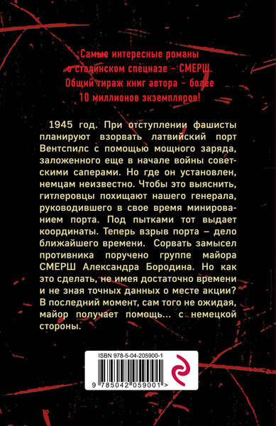 Изображение товара Книга Эксмо Разорванный берег (Зверев Сергей)