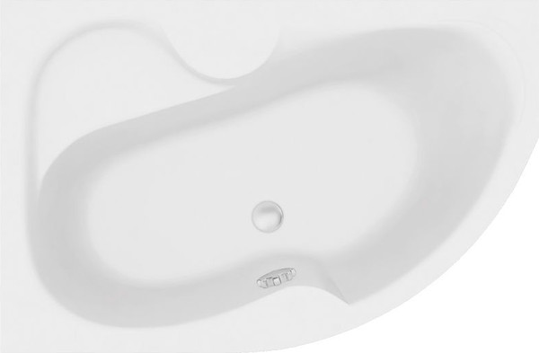 Изображение товара Ванна акриловая Bonito Home Arizona 150x105 L / BH-AR-102-150L/Su+BH-AR-150L (с ножками и экраном)