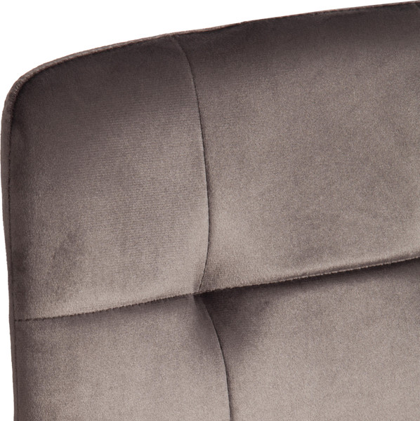 Изображение товара Стул Tetchair Chilly велюр/металл (темно-серый/белый)