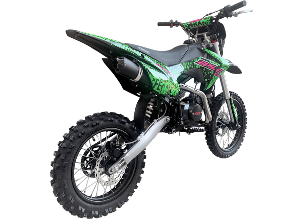 Изображение товара Мотоцикл BSE EX 14/12 Max13 / B0EXYG040CRW3 (зеленый/розовый/неон)
