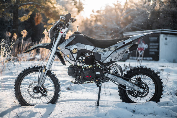 Изображение товара Мотоцикл BSE EX 14/12 / B0EXYG040CAH3 (серый)