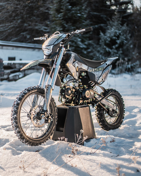 Изображение товара Мотоцикл BSE EX 14/12 / B0EXYG040CAH3 (серый)