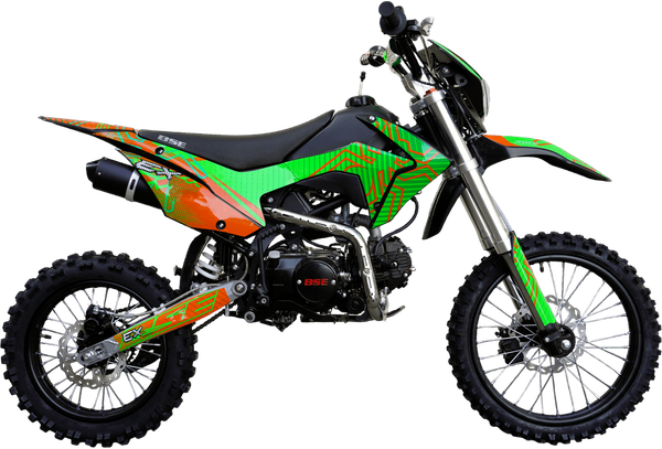 Изображение товара Мотоцикл BSE EX 17/14 / B0EXYG040ECH3 (зеленый/оранжевый)