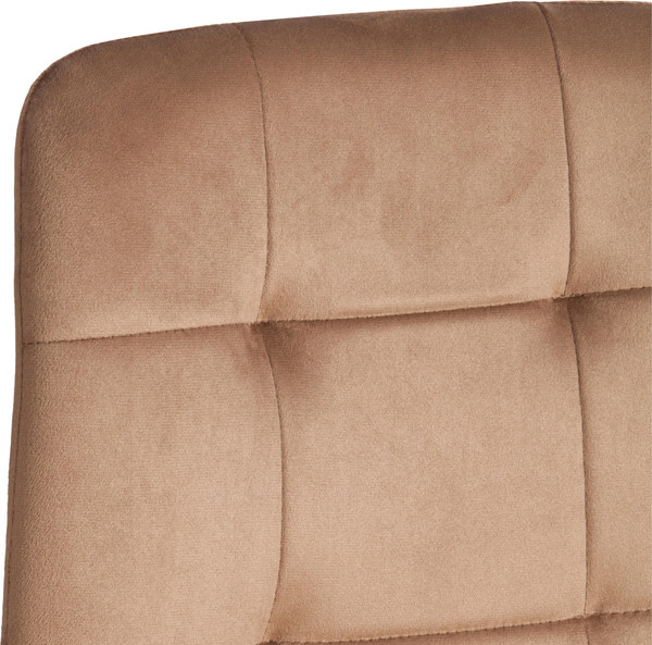 Изображение товара Набор стульев Tetchair Chilly велюр/металл (2шт, коричневый/орех)