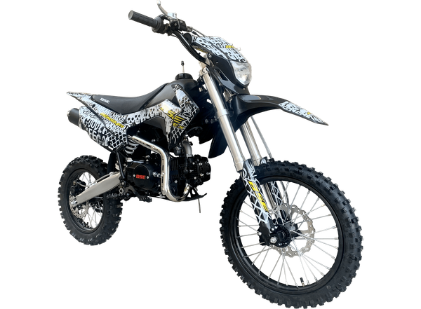 Изображение товара Мотоцикл BSE EX 17/14 Max13 / B0EXYG040EYW3 (белый/желтый)