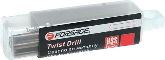 Изображение товара Набор сверл Forsage 2.4мм HSS+Co 19 817 / F-DSP332 (10шт)