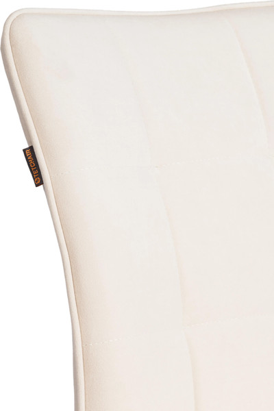 Изображение товара Стул Tetchair Bari LT флок (молочный/черный)