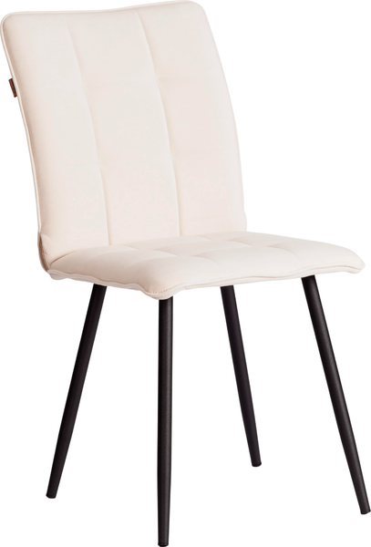 Изображение товара Стул Tetchair Bari LT флок (молочный/черный)