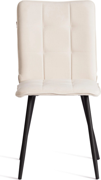 Изображение товара Стул Tetchair Bari LT флок (молочный/черный)