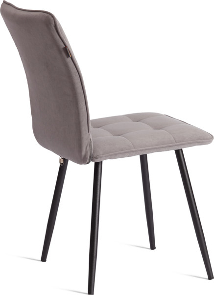 Изображение товара Стул Tetchair Bari LT флок (серый/черный)