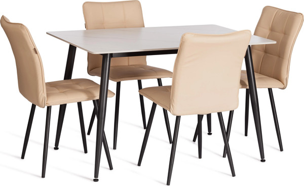 Изображение товара Стул Tetchair Bari LT экокожа (бежевый)