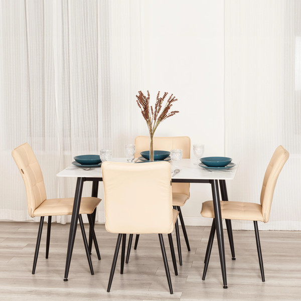 Изображение товара Стул Tetchair Bari LT экокожа (бежевый)