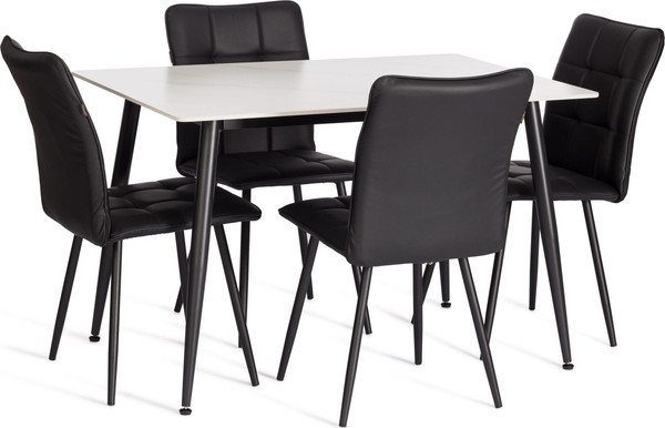 Изображение товара Стул Tetchair Bari LT экокожа (черный)