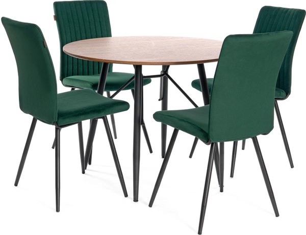 Изображение товара Стул Tetchair Monte Carlo Trend велюр (изумруд)