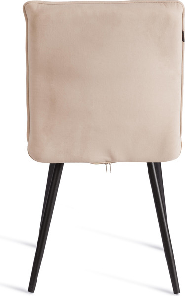 Изображение товара Стул Tetchair Sweet LT флок (бежевый/черный)