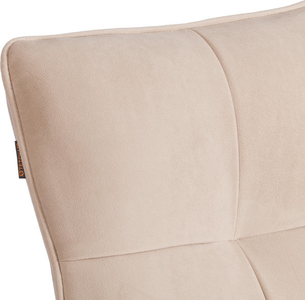 Изображение товара Стул Tetchair Sweet LT флок (бежевый/черный)