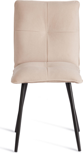 Изображение товара Стул Tetchair Sweet LT флок (бежевый/черный)