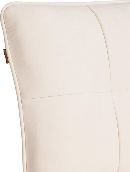 Изображение товара Стул Tetchair Sweet LT флок (молочный/черный)