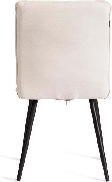 Изображение товара Стул Tetchair Sweet LT флок (молочный/черный)