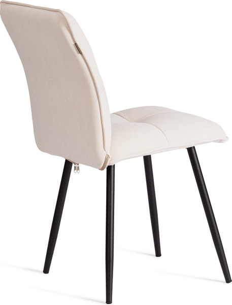 Изображение товара Стул Tetchair Sweet LT флок (молочный/черный)