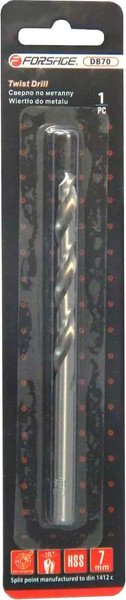 Изображение товара Сверло Forsage 7.5мм HSS / F-DB75 (19875)