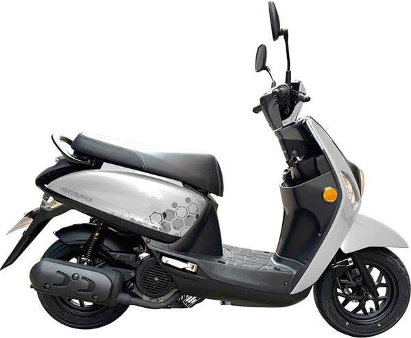 Изображение товара Скутер Motosuper Motosuper S9 Blanc Gris / M0S9YB015AWH1 (белый)