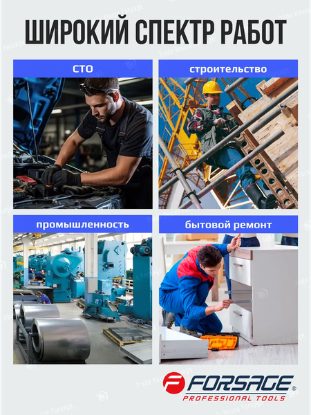 Изображение товара Гаечный ключ Forsage Spline M12 25 475 / F-76812K