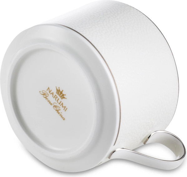 Изображение товара Чашка с блюдцем Narumi Белый жемчуг NAR-52457-2762/52457-5706