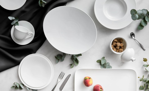 Изображение товара Чашка с блюдцем Decor de table Плиссе DDT-GB0097
