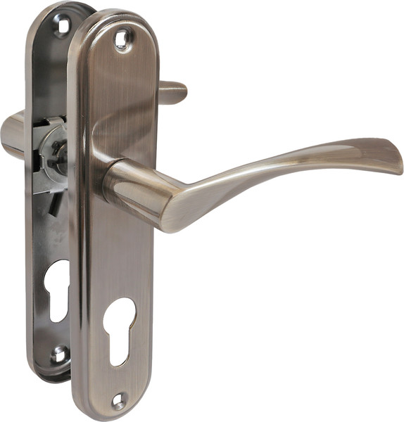 Изображение товара Ручка дверная Аллюр 103-1 61.5мм AB (старая бронза)