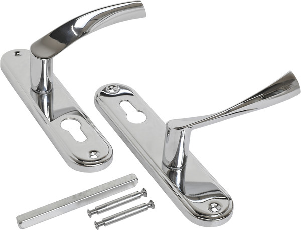 Изображение товара Ручка дверная Аллюр 103-1 61.5мм CP (хром)