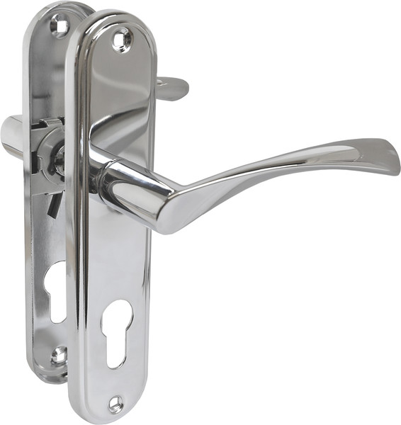 Изображение товара Ручка дверная Аллюр 103-1 61.5мм CP (хром)