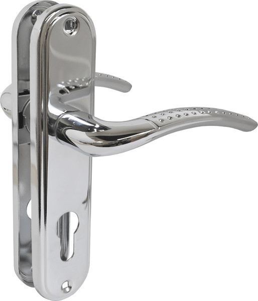 Изображение товара Ручка дверная Аллюр 132-1 61.5мм CP (хром)