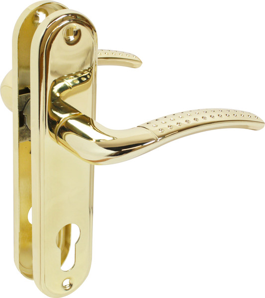 Изображение товара Ручка дверная Аллюр 132-1 70мм GP (золотистый)