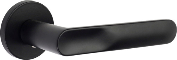 Изображение товара Ручка дверная Аллюр Арт Доната BL 93150 (матовый черный)