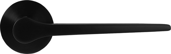 Изображение товара Ручка дверная Аллюр Арт Аллегра BL 94150 (матовый черный)