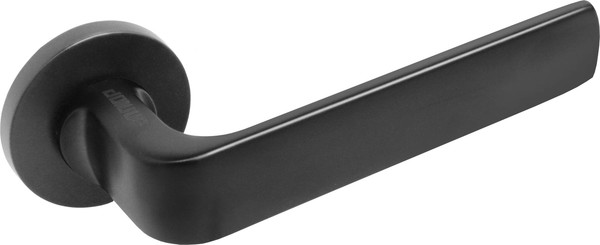 Изображение товара Ручка дверная Аллюр Арт Эрика BL 92150 (матовый черный)
