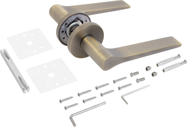 Изображение товара Ручка дверная Аллюр Арт Аллегра MAB 9430 (матовая бронза)