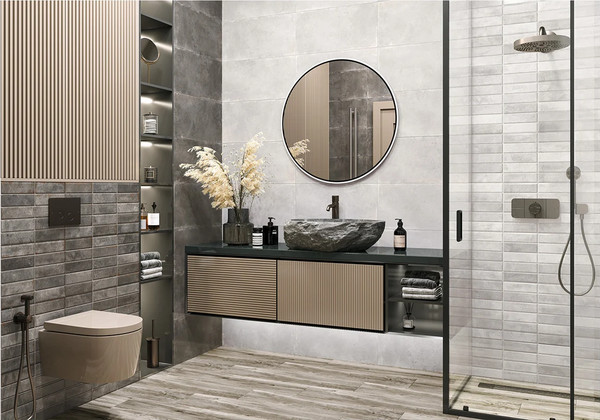 Изображение товара Плитка NewTrend Elbrus Graphite WT36ELR25 (300x600)