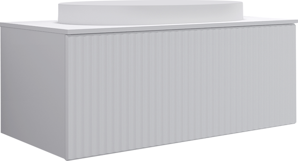 Изображение товара Тумба с умывальником ЗОВ Кито 100 / K100LW0MFWPM-LDSPW6002 (флавио белый)