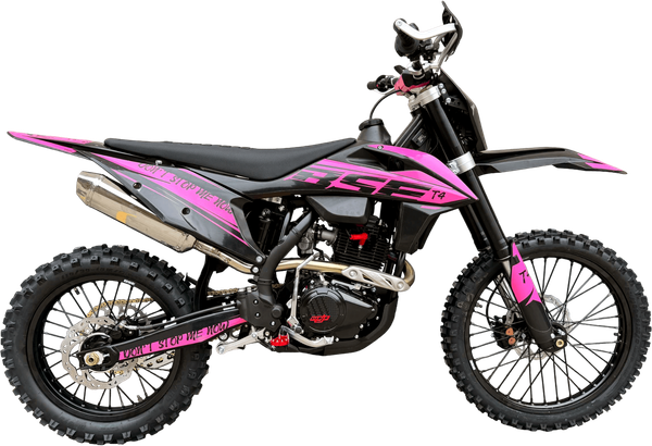 Изображение товара Мотоцикл BSE T4 ZS172FMM-5 / B0T4YE015HNH1 (розовый)
