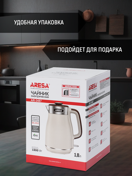 Изображение товара Электрочайник Aresa AR-3487